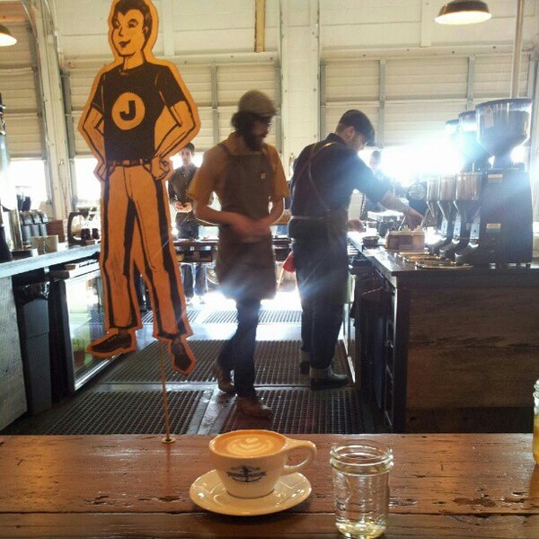 Morning cup at coffee mecca Barista Parlor, Nashville, TN.