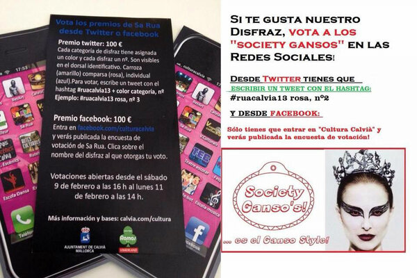 ... pero si hemos compuesto hasta una canción!! Vótanos! #ruacalvia13 rosa, nº2