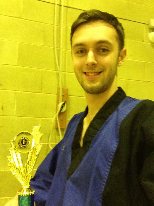 TKDAllStars's tweet photo. @c_collins_87 with his #Gold at EWMMA today for #BlackBelt #Patterns #TKDAllStars http://t.co/feVl5DEN