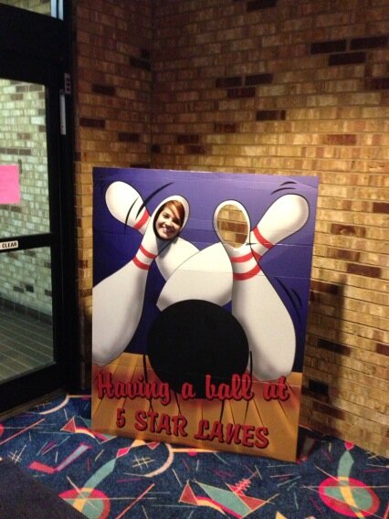 MKazmer's tweet photo. 🎶Bowling with my homies🎶 http://t.co/pz554AuO