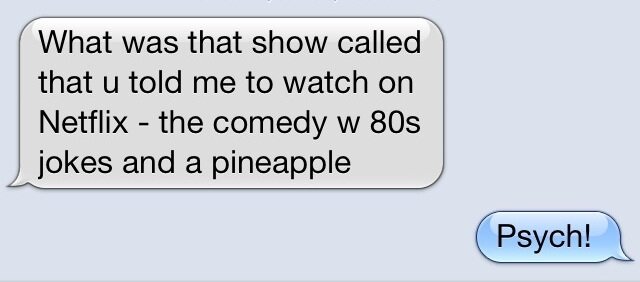 I love how @Roxie_Rae remembers things. #pineapple #psych http://t.co/MBCKMFhO<a class="tags" href="/tag/roxie_rae">@roxie_rae</a><a href="/tag/pineapple"class="tags">#pineapple</a><a href="/tag/psych"class="tags"><span>#psych</span></a>