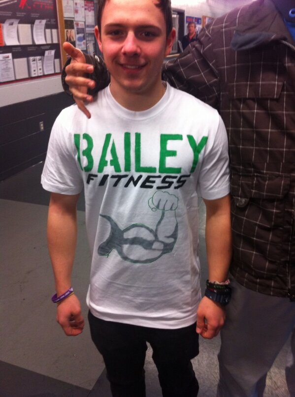 _BaileyFitness's tweet photo. One of my kids made this as a school project. Looking good http://t.co/AbmMgrdG
