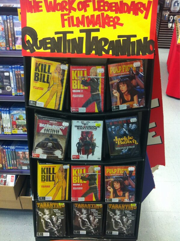 ChanteleD_JBaus's tweet photo. We love Tarantino. You should too! #quentintarantino #movies #djangounchained @jbperthcity http://t.co/BXiinbCy