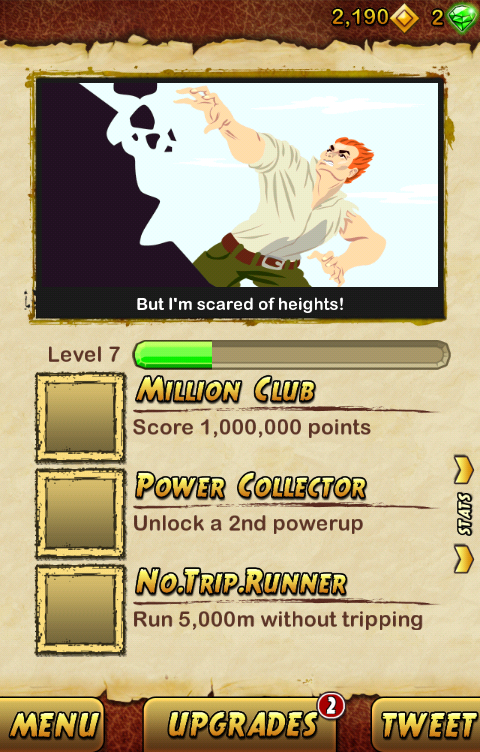 vjiza's tweet photo. I got 32136 points while escaping from a Giant Demon Monkey. Beat that! http://t.co/wkCwvS5k http://t.co/2tr0yYEu