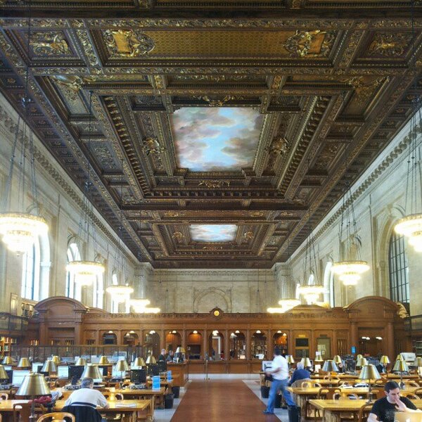 Underrated for a meeting to get some work done, for winter Sundays at least when every place is packed. <a href="/nypl/">NY Public Library</a>