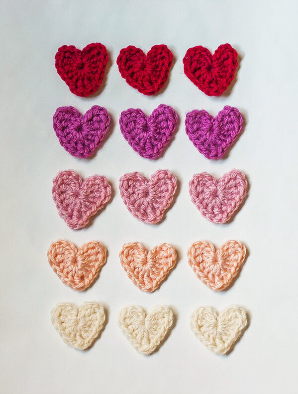 TheDapperToad's tweet photo. Getting ready for a yarn bomb Valentines! #sheepishheartbomb http://t.co/4uAaw65h