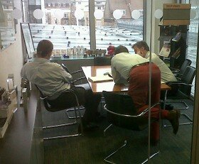 RTrousers's tweet photo. Like a boss #redtrousers #boss http://t.co/nFQnG3uF