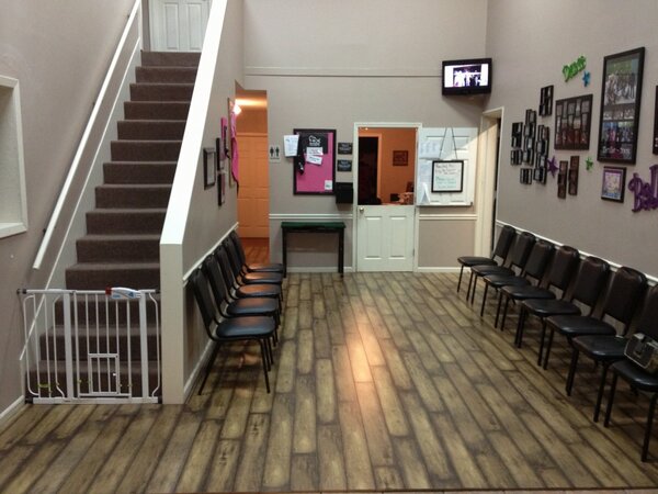 CDA_dance's tweet photo. Thank you so much @RyanCotroneo for putting down the floor in our lobby! Looks awesome! http://t.co/jfiKbeiy