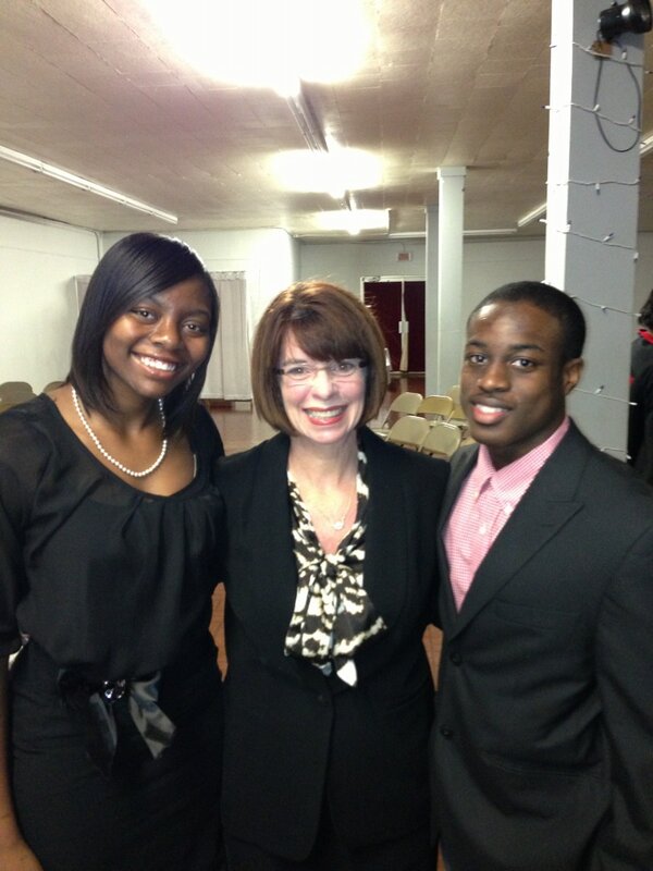AOKMeridian's tweet photo. AOK President, @Ms_RavenRoberts, Mayor Cheri Barry, &amp; Meridian KL President, @Deep_Down_Under. #Emcees #Excellence http://t.co/yuuCdWxv