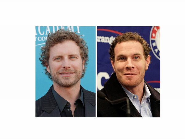 MLB's tweet photo. Are @thejoshhamilton and @DierksBentley the same person? #Grammys http://t.co/LJq41BSv http://t.co/yM2J7a27
