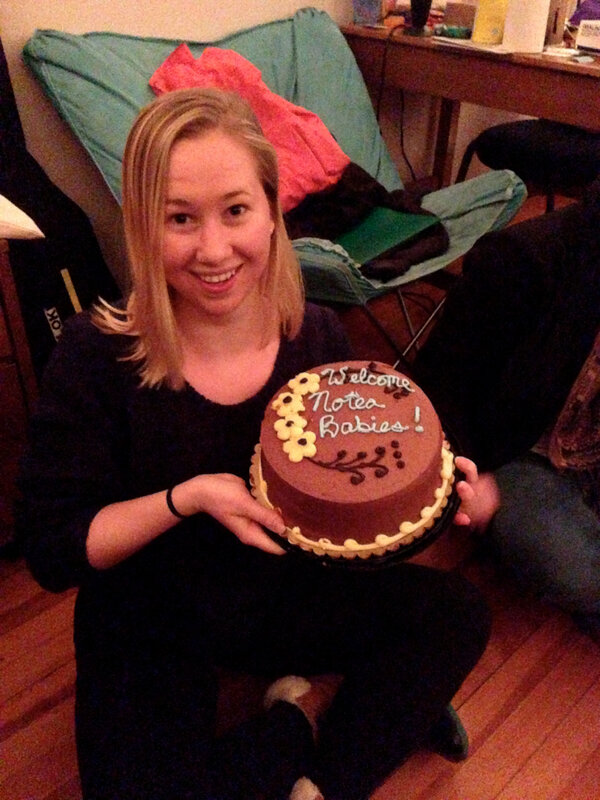 SmithNoteables's tweet image. Congratulations to Hillary P. '14, our brand-new Noteababy!