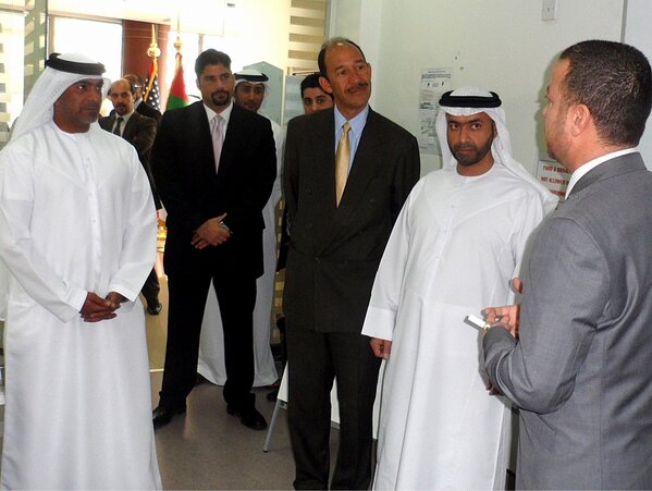 SafiraLeaf's tweet photo. Thnx Chmn Finance Dept. Moh'd al-Hurr al-Suwaidi, DG Customs Saeed al-Muhairi, &amp; @hctuae Chmn Dr. Tayeb Kamali! http://t.co/ActlktMg