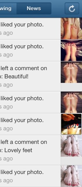 Foot boys come on! My Instagram is ridiculous when you do this! #feet http://t.co/LwyI1ySSmy<a href="/tag/feet"class="tags"><span>#feet</span></a>