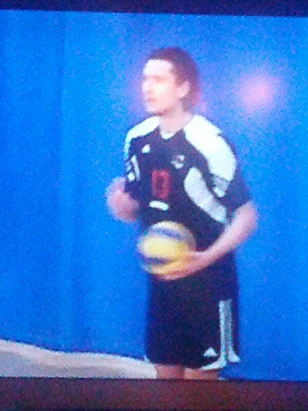 @aaroncyr13 doing his thing. #rebels