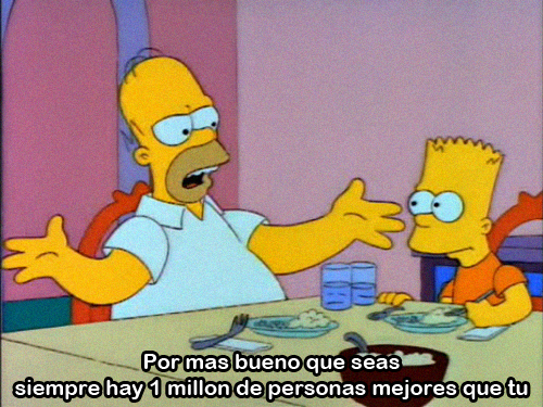 Renorosgo's tweet photo. “@HomeroLodijo: Por más bueno que seas, siempre hay un millón de personas mejores que tú. http://t.co/7iTA00ZszN” // donde están? :(