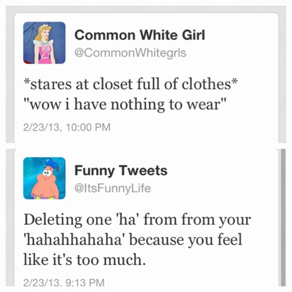 KatieRowlett14's tweet image. I can't stop laughing! These are soo you @SamanthaMG1992 #picstitch #ThingsYouSay