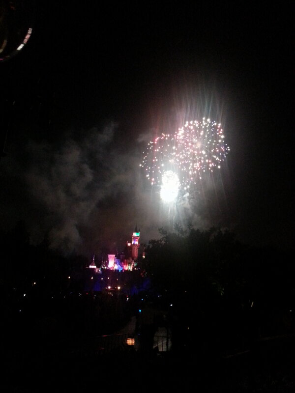 In the end, it ends up being the happiest place on earth. Firework show <a href="/Disneyland/">Disneyland Resort</a> is always great.