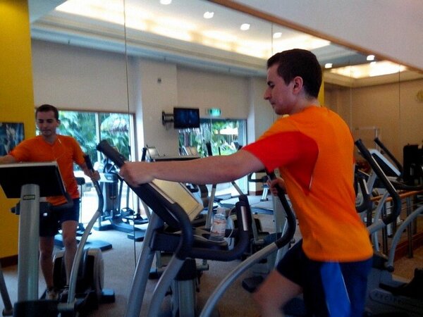 MEMEmaulana's tweet photo. te amo | @lorenzo99: Training Day! http://t.co/DgdZalEAIc