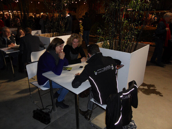 In het #tuinlab op de beurs van #tuinidee 2013 wordt er door Greven &amp; Van Haaster Groenadviseurs advies gegeven.