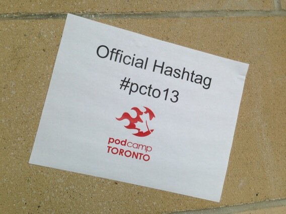 johncpiercy's tweet image. Official HashTag @PodCampToronto #pcto13