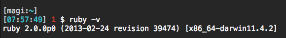 mahilMagizh's tweet image. #ruby2.0 :D