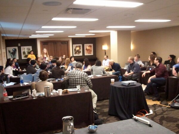 jteevan's tweet image. @cscw2013 Introductions at the #CSCWsmqa workshop. #CSCW2013