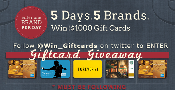 Win_Giftcards's tweet image. RT to win a $100 gift card! Winner announced! and you must follow us to win!