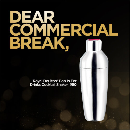 jcp Oscars 2013 campaign - Dear Commercial Break,