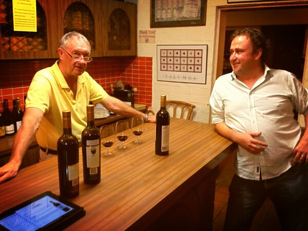Jim_tiptopdrop's tweet photo. On the road with @eldertonwines loving the new vintages. http://t.co/nOzlPfHHv9