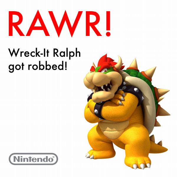 And now, a special message from Bowser... #Oscars