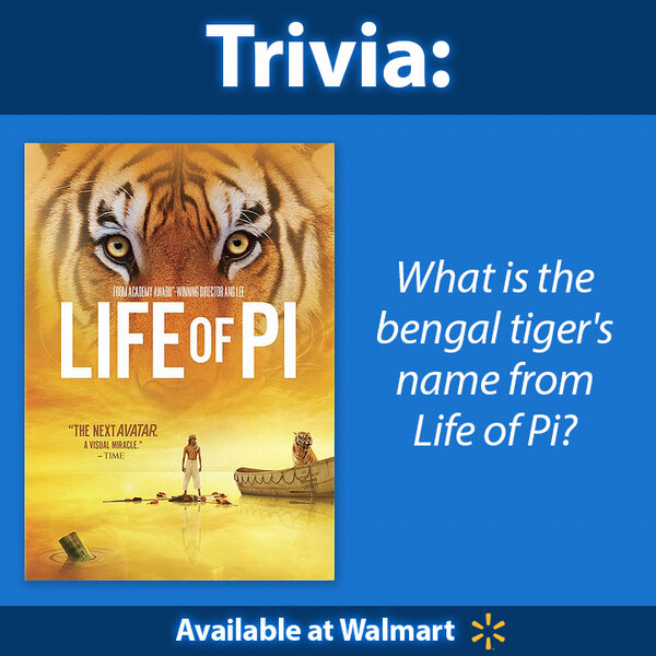 what was the tigers name in life of pi