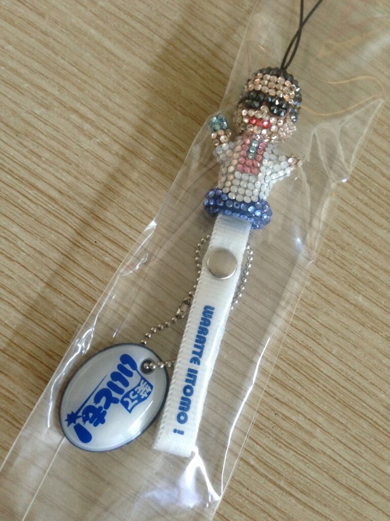 笑っていいとも金色タモリさん‼️ストラップ 笑っていいとも！タモリ