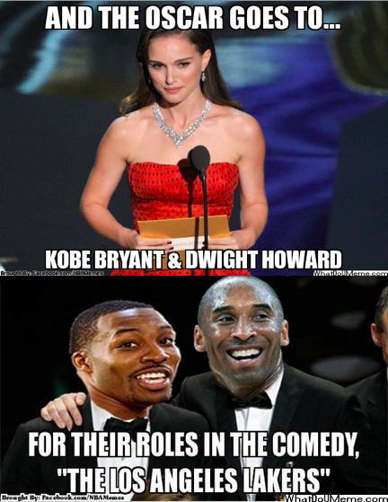 NBA Memes on Twitter: "The Los Angeles Lakers wins the ...