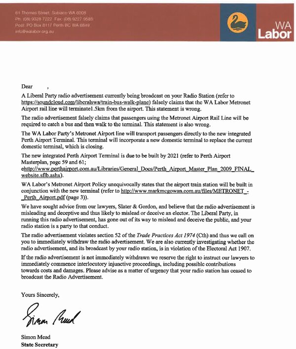 Liberals WA tweet media