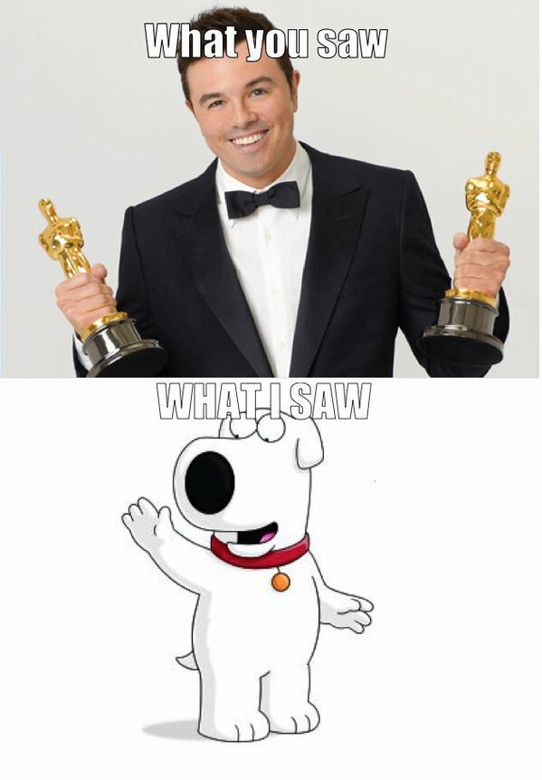 coelexis's tweet photo. @SethMacFarlane #oscars http://t.co/glQFpwdaZ5