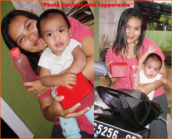 nesyadaifa's tweet photo. @ELCtupperware siap2 pergi,gk lupa bawa tupperware untuk putra kesayangan #photocontestwithtupperware http://t.co/zVXvoStpmg