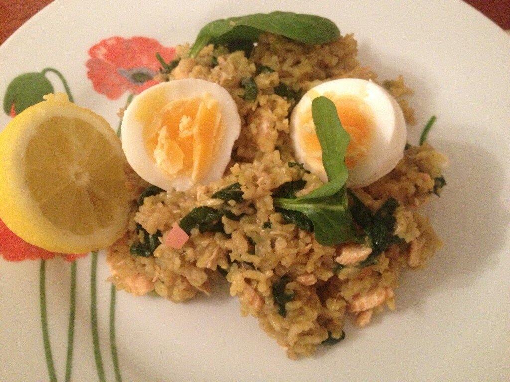 Salmon & Spinach Kedgeree I love Slimming World