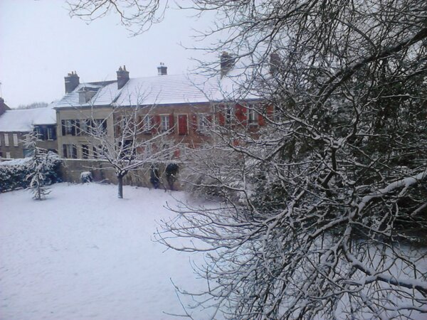 ttam_araa's tweet photo. Despertar y ver asi el jardín... http://t.co/wZaaL4W0sh