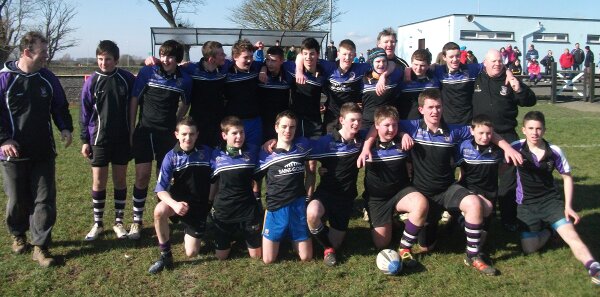 KilrushRFC's tweet image. Well done to the U15's who beat Newcastle West 15-12 in the North Munster Conference Final.