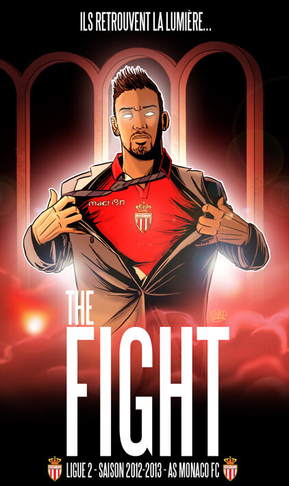 AS_Monaco's tweet photo. @ASMFC_MONACO &amp; #YannickFerreiraCarrasco vus par #Kade #ASMcomics http://t.co/jZa2YIL2fA
