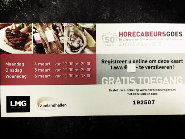 VishandelGB's tweet photo. 4 t/m 6 maart staan wij @horecabeursgoes! Wij nodigen u uit om langs te komen bij stand 322. #proeven #informeren http://t.co/7H7myiSjvq