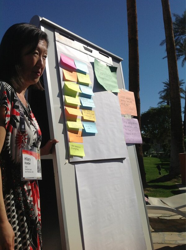 JustPlainCarpe's tweet image. @TEDActive @ideo leading us through a brainstorm. #ActiveMobile #smartpeople