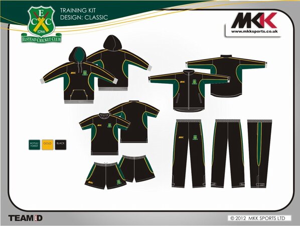 New training kit for 2013 season