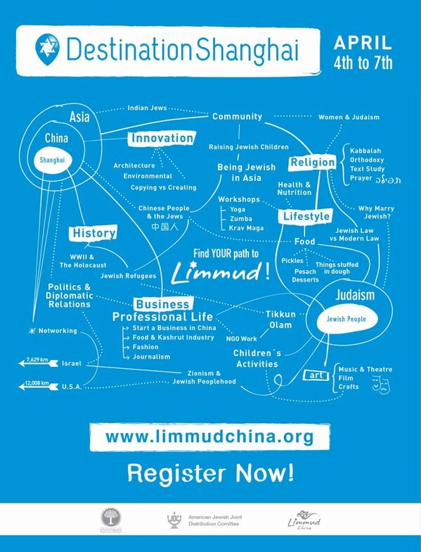 LimmudChina's tweet photo. Find YOUR path! http://t.co/HKABwLQjS9