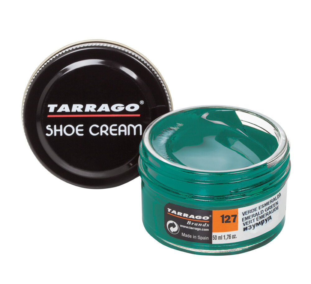 green shoe cream
