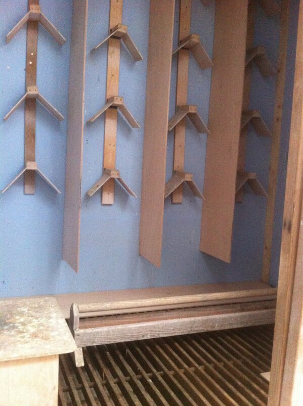 DeGebr's tweet image. Duivinnenhok klaargemaakt voor seizoen 2013!