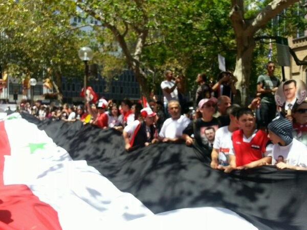 AusSyrianOrg's tweet image. Loud and proud ♥ Hands off Syria- #realsyria #pray4syria