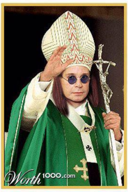 This is my vote for the new Pope!