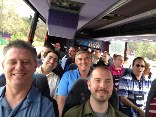 JerrySerafin's tweet photo. Central fl on the bus to rock with banfield http://t.co/8F1yCBdi