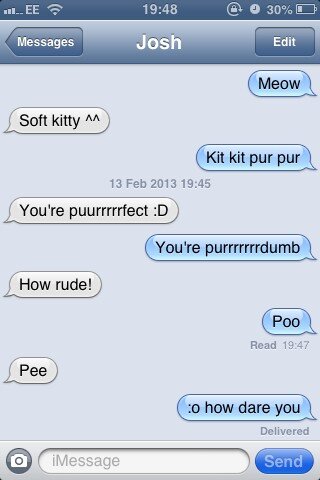 Kirstyae's tweet photo. My entire relationship summed up in one screenshot: http://t.co/6Yr0g3nz
